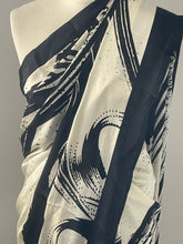 Load image into Gallery viewer, Satin crepe saree 6119