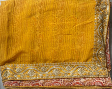 Load image into Gallery viewer, Soft georgette saree 7016