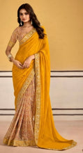 Load image into Gallery viewer, Soft georgette saree 7016