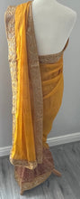 Load image into Gallery viewer, Soft georgette saree 7016