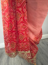 Load image into Gallery viewer, Bandhni print saree 7010