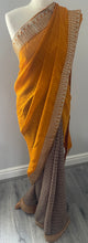 Load image into Gallery viewer, Soft georgette saree 7018