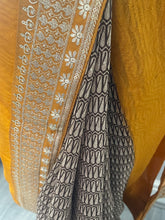 Load image into Gallery viewer, Soft georgette saree 7018
