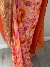 Load image into Gallery viewer, Soft georgette saree 7015