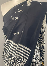 Load image into Gallery viewer, Soft satin crape saree 6117