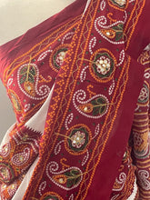Load image into Gallery viewer, Cotton bandhni saree 7002