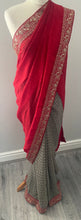 Load image into Gallery viewer, Soft georgette saree 7013