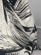 Load image into Gallery viewer, Satin crepe saree 6119