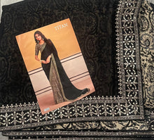 Load image into Gallery viewer, Soft georgette saree 7014