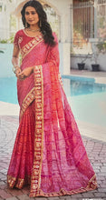 Load image into Gallery viewer, Bandhni print saree 7007