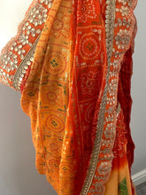 Load image into Gallery viewer, Bandhni saree 7009