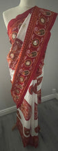Load image into Gallery viewer, Cotton bandhni 7000 ( the hight of saree is only 38’’)