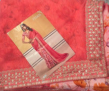 Load image into Gallery viewer, Soft georgette saree 7011