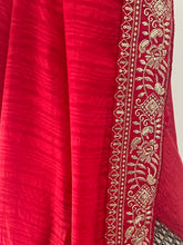 Load image into Gallery viewer, Soft georgette saree 7013