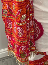 Load image into Gallery viewer, Cotton bandhni print saree 7000