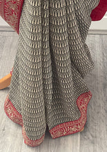 Load image into Gallery viewer, Soft georgette saree 7013