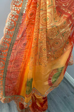 Load image into Gallery viewer, Bandhni saree 7009