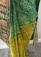 Load image into Gallery viewer, Bandhni print saree 7008