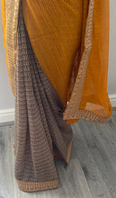 Load image into Gallery viewer, Soft georgette saree 7018