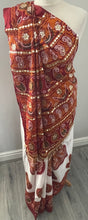 Load image into Gallery viewer, Cotton bandhni saree 7002