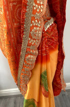 Load image into Gallery viewer, Bandhni saree 7009