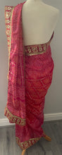 Load image into Gallery viewer, Bandhni print saree 7007