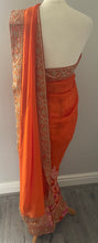 Load image into Gallery viewer, Soft georgette saree 7015