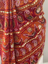 Load image into Gallery viewer, Cotton bandhni saree 7002