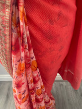 Load image into Gallery viewer, Soft georgette saree 7011