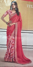 Load image into Gallery viewer, Soft georgette saree 7011