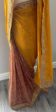 Load image into Gallery viewer, Soft georgette saree 7016