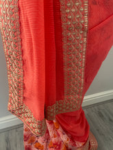 Load image into Gallery viewer, Soft georgette saree 7011