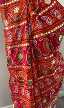 Load image into Gallery viewer, Cotton bandhni print saree 7000
