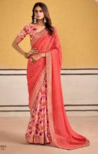 Load image into Gallery viewer, Soft georgette saree 7011