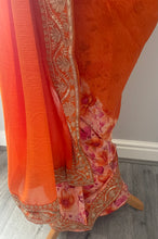 Load image into Gallery viewer, Soft georgette saree 7015