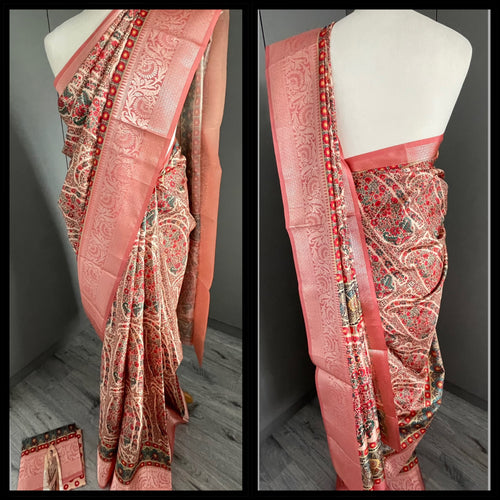 Soft semi silk saree 1827