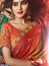 Load image into Gallery viewer, Bandhani  in georgette (in Uk ready to dispatch)349