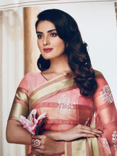 Load image into Gallery viewer, Organza saree in Uk ready to dispatch/241