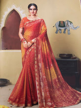 Load image into Gallery viewer, Bandhani  in georgette (in Uk ready to dispatch)349