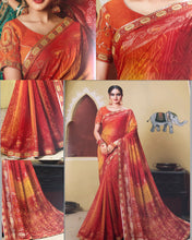 Load image into Gallery viewer, Bandhani  in georgette (in Uk ready to dispatch)349