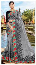 Load image into Gallery viewer, Organza saree/138