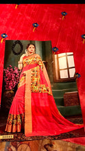 Load image into Gallery viewer, Cotton silk khadi saree ready to dispatch in Uk/139
