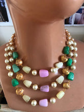 Load image into Gallery viewer, Retro Beaded necklace ( in uk ready to dispatch )/185