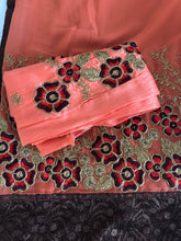 Load image into Gallery viewer, Saree in georgette in stock ready to dispatch in uk/327