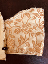 Load image into Gallery viewer, Ready made Saree blouse in gold-xl ( ready to dispatch in uk/233