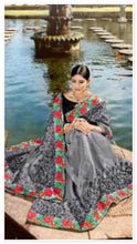 Load image into Gallery viewer, Organza saree/138