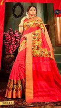 Load image into Gallery viewer, Cotton silk khadi saree ready to dispatch in Uk/139