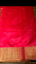 Load image into Gallery viewer, Cotton silk khadi saree ready to dispatch in Uk/141