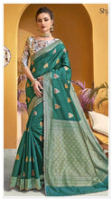 Load image into Gallery viewer, Semi Silk saree  ( ready to dispatch in Uk)/100