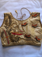Load image into Gallery viewer, Ready made Silk blouse size 38’ ready to dispatch in Uk/456